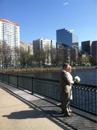 charles river Renewing our wedding vows by Charles River