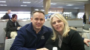 My cousin (in-law) Cindy and her Husband Steve 