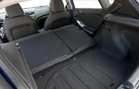 The trunk of a Hyundai makes a crummy bed!