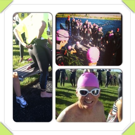 Ready... set... Go!!! I might be slowest swimmer, but dang I Look good!