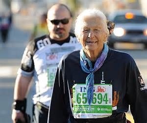 Joy Johnson Oldest female runner in marathon, dies the next day